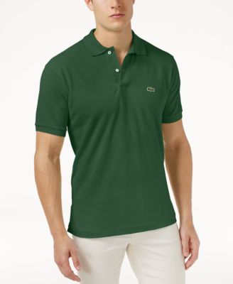 green lacoste shirt