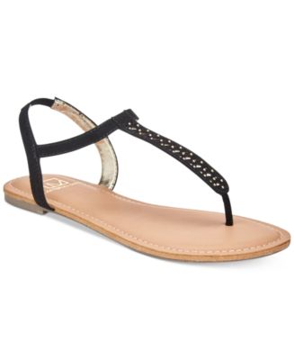 Material Girl Roesia Flat Sandals, Created for Macy's & Reviews ...