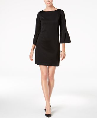 petite macy charter ruffled sheath created sleeve club dress dresses