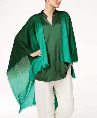 Eileen Fisher - Ombr&eacute; Serape Poncho