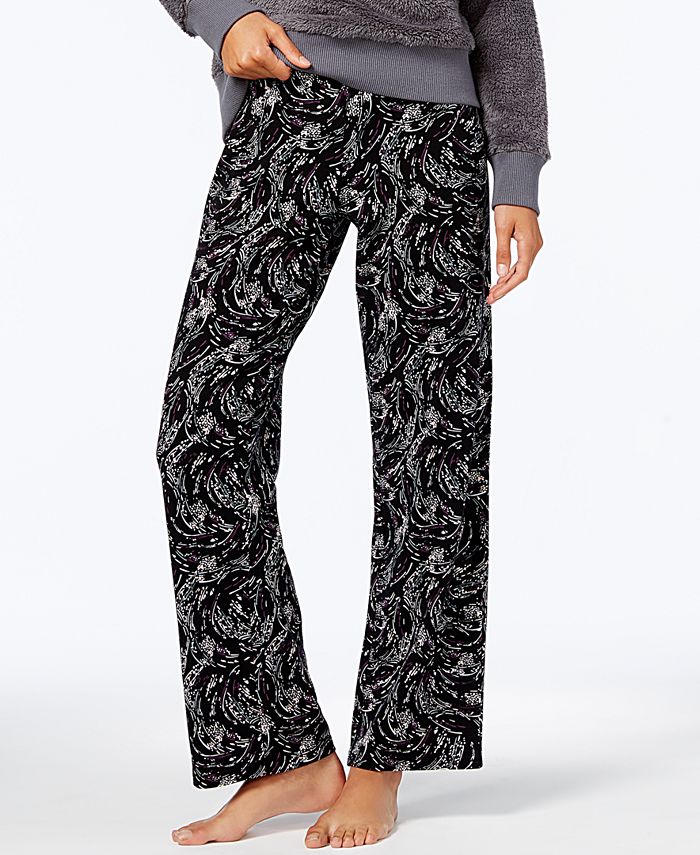 Alfani Printed Knit Pajama Pants, Created for Macy's - Macy's