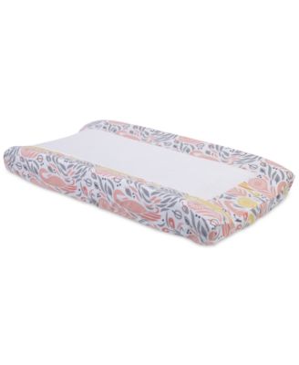 Macy's - Boheme Cotton Percale Graphic-Print Changing Pad Cover
