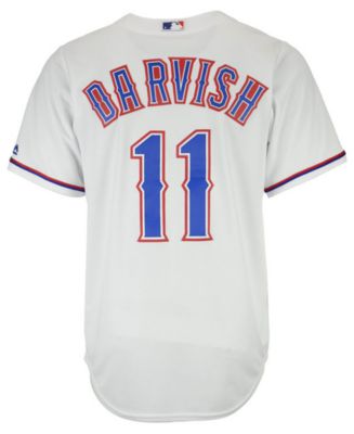 Majestic Men's Yu Darvish Texas Rangers Official Player T-Shirt