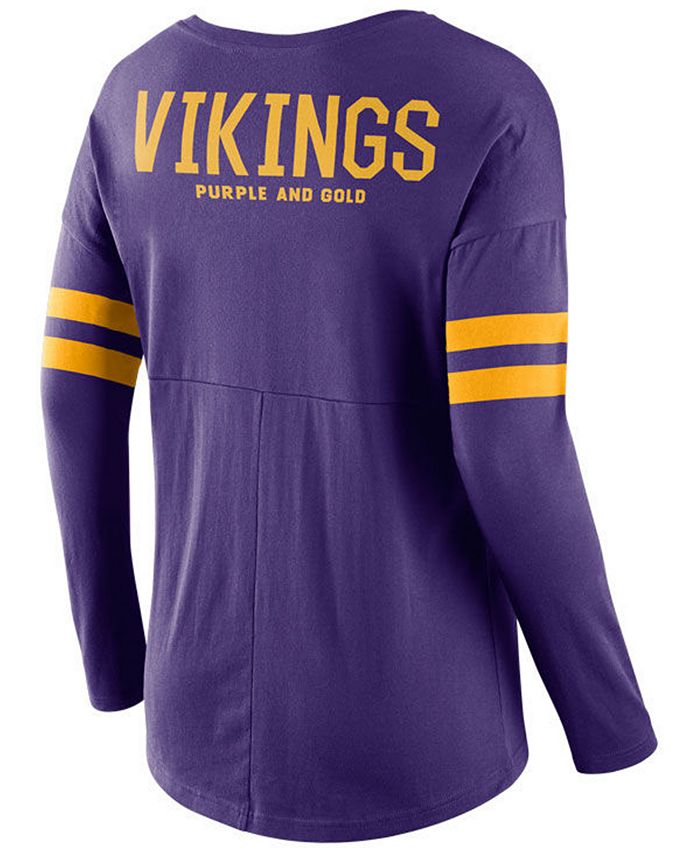 Nike Women's Minnesota Vikings Tailgate Long Sleeve Top - Macy's