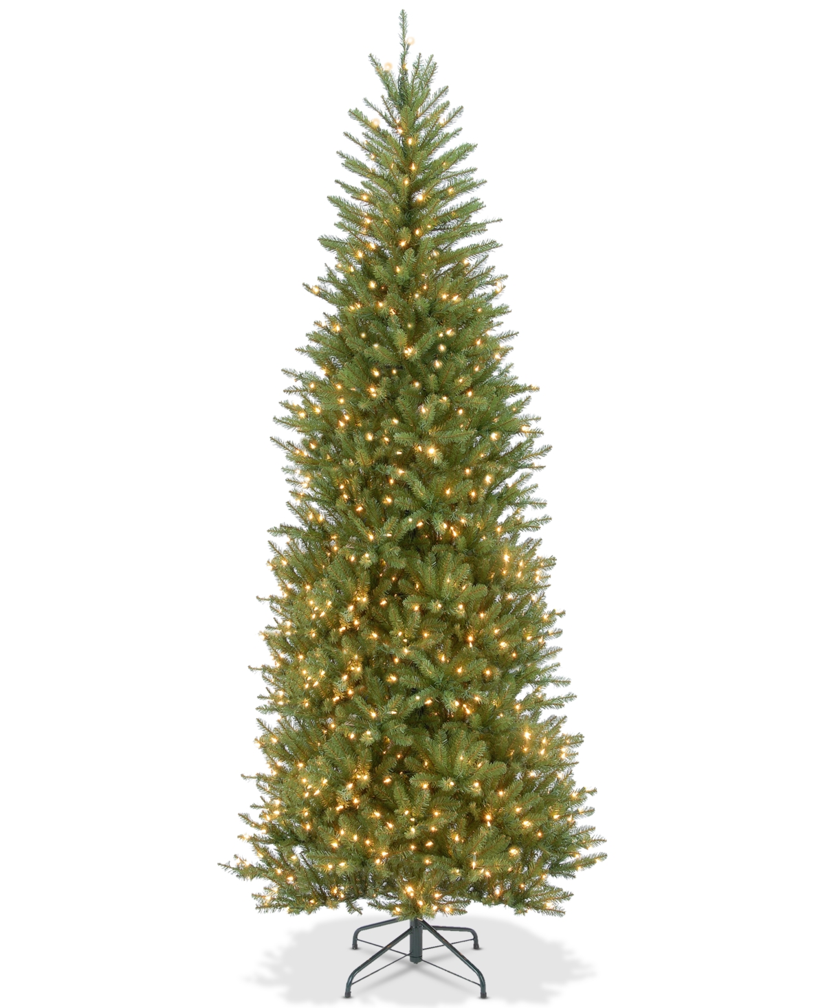 National Tree Company 9' Dunhill Fir Slim Tree With 800 Clear Lights