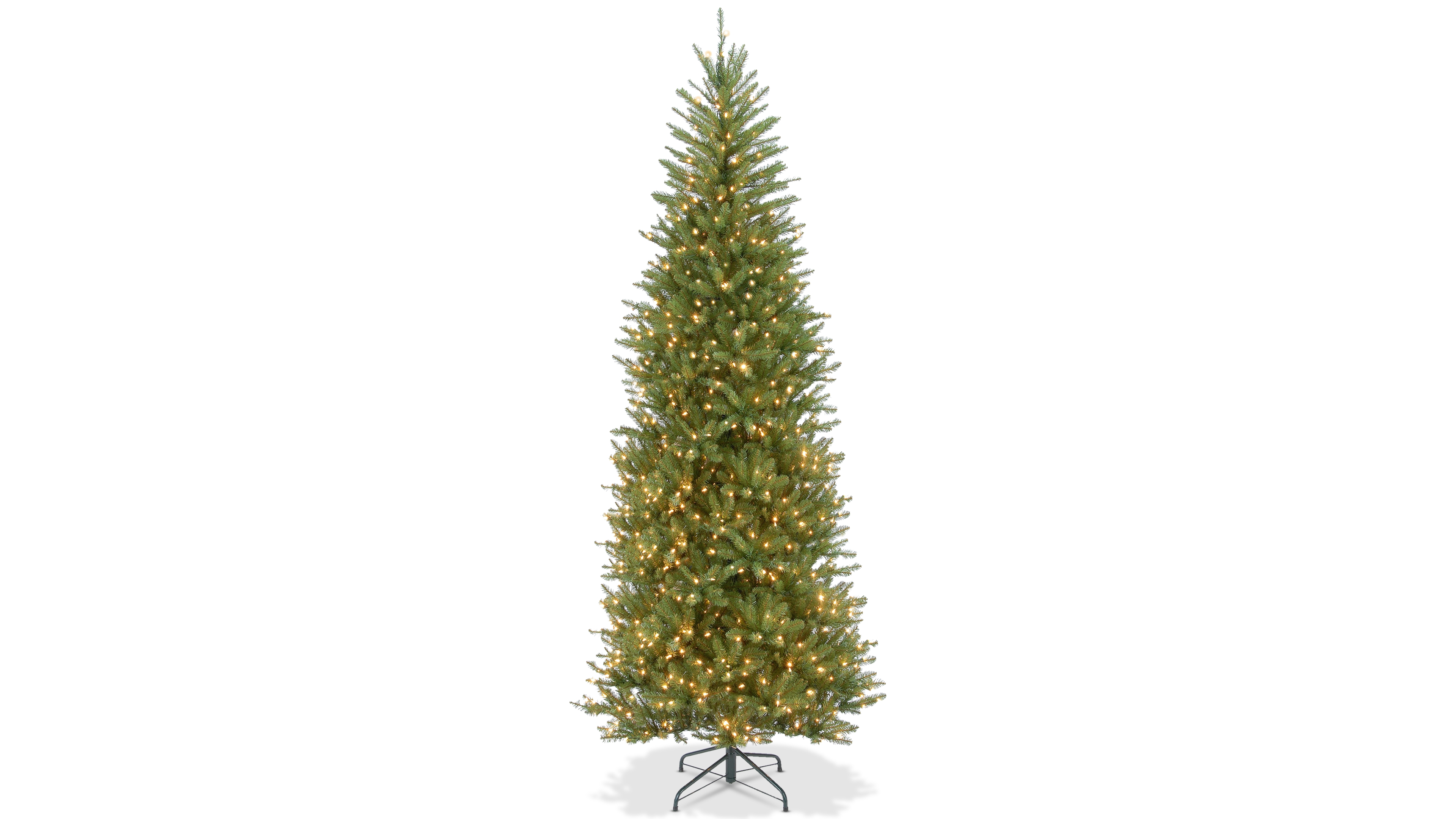 National Tree Company 9' Dunhill Fir Slim Tree With 800 Clear Lights