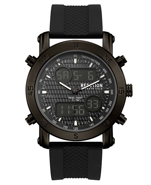 kenneth cole reaction analog digital watch manual