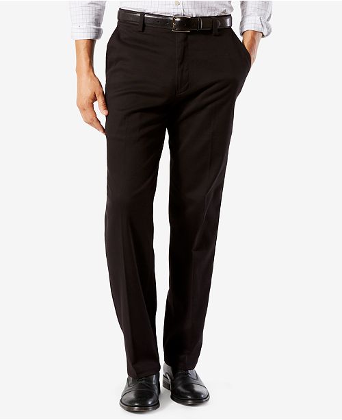 Dockers Men's Easy Classic Fit Khaki Stretch Pants - Pants - Men - Macy's