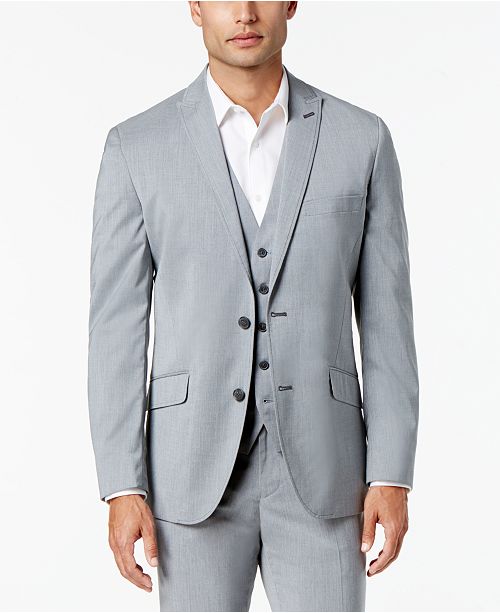 INC International Concepts I.N.C. Men's Marrone Suit Jacket, Created
