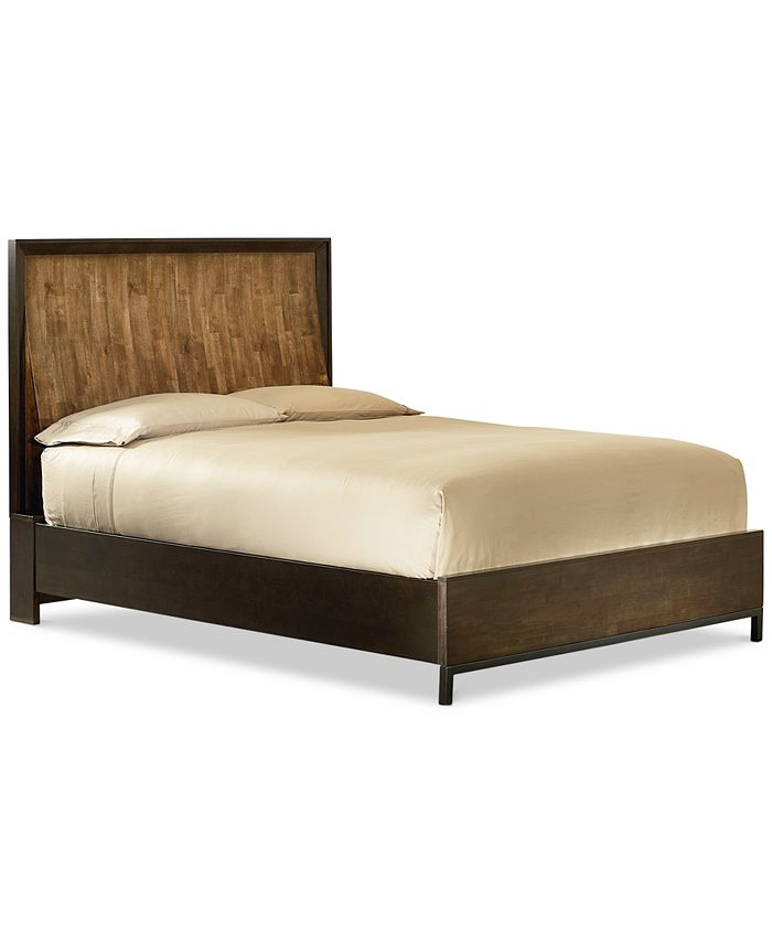 Furniture Ashton Curved Panel Queen Bed Macy's