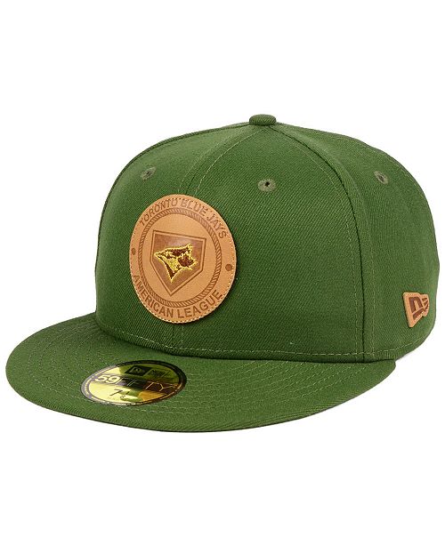 New Era Toronto Blue Jays Vintage Olive 59fifty Fitted Cap