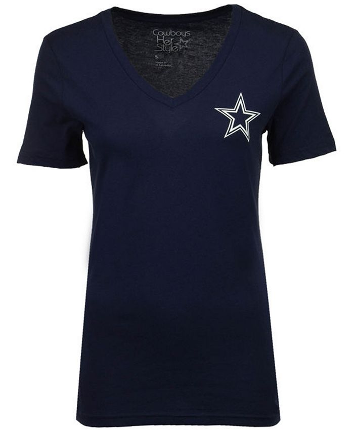 Authentic NFL Apparel Women's Dallas Cowboys Keelin T-Shirt - Macy's