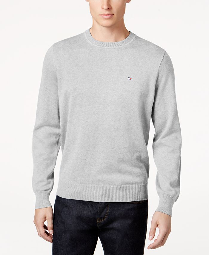 Tommy Hilfiger Mens Crew Neck Pullover Sweater