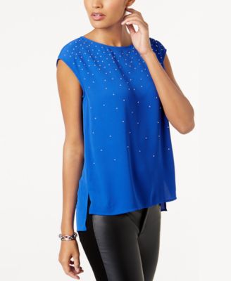 michael kors embellished top