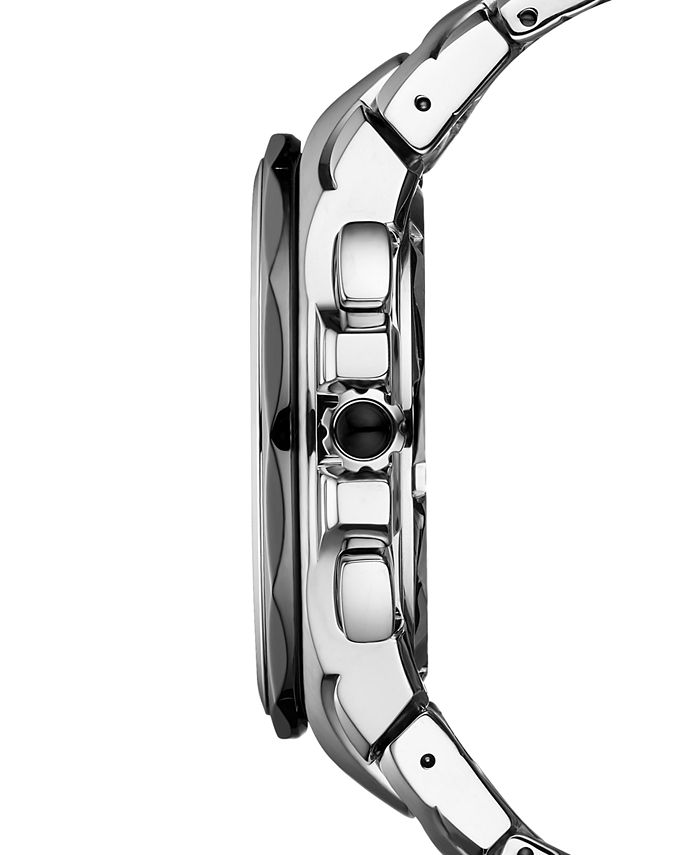 seiko coutura men's steel bracelet chronograph watch