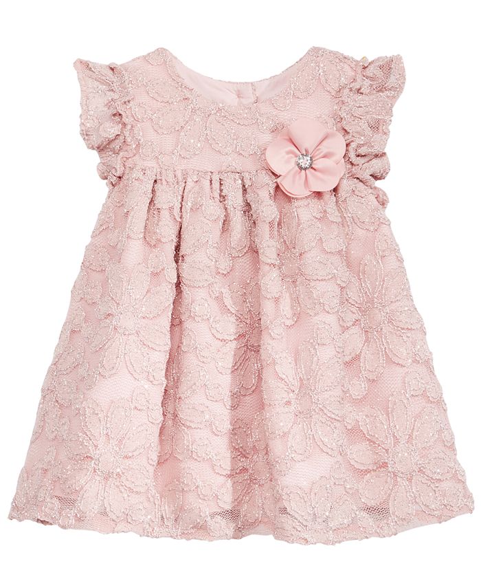 Marmellata Sparkle Lace Dress, Baby Girls - Macy's