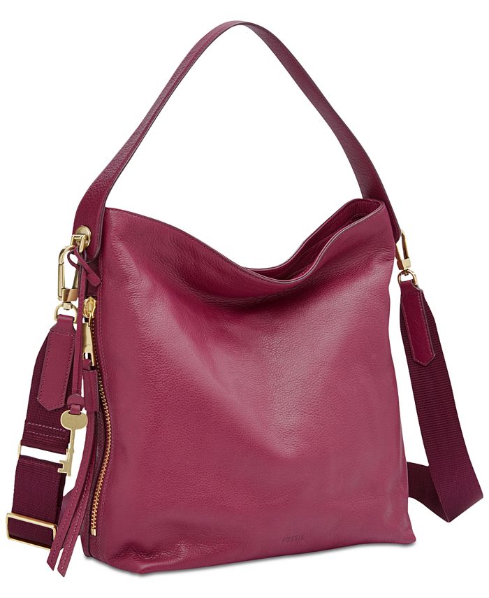 fossil maya small hobo brown