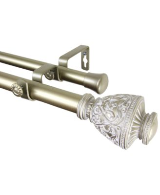 Rod Desyne Veda 1 Decorative Double Curtain Rod 28 48 Reviews