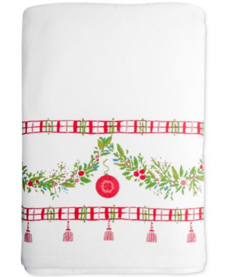 Lenox - Noelle Cotton Holiday Bath Towel Collection