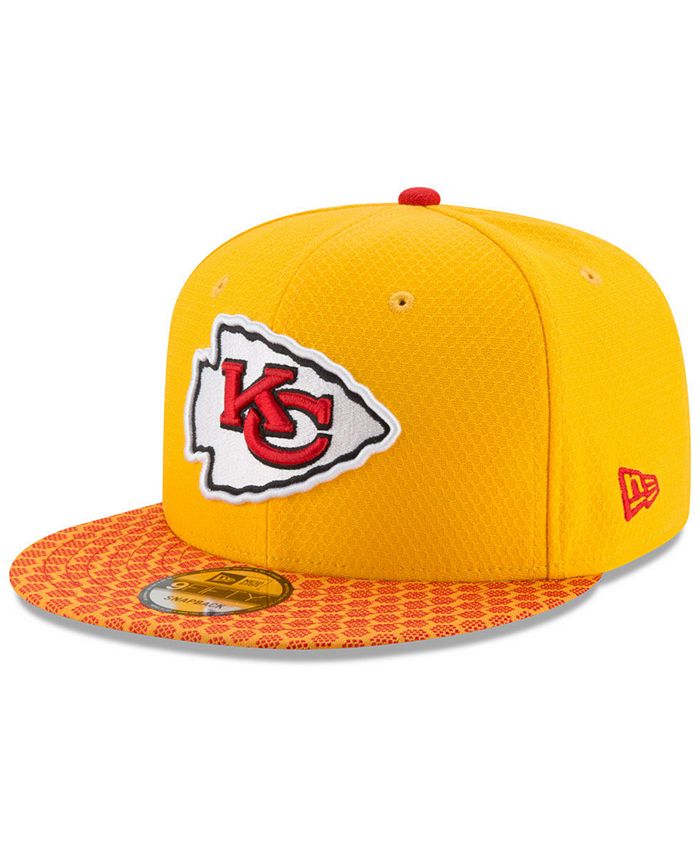 New Era Kansas City Chiefs Sideline 9FIFTY Snapback Cap - Macy's