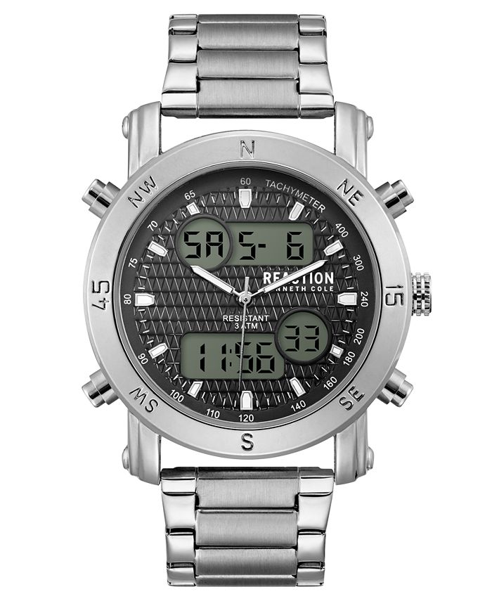 Kenneth cole reaction clearance watch stainless steel