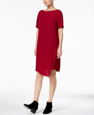 Eileen fisher asymmetrical dress hotsell