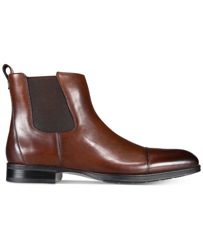Alfani Men's Martin Cap-Toe Chelsea Boots, Created for Macy's - Macy's