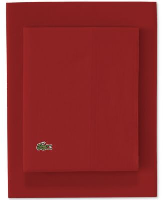 Solid Cotton Percale Sheet Set, Twin