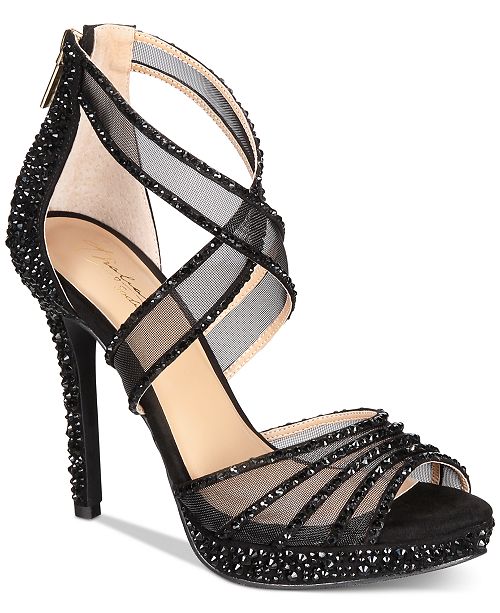 macys evening sandals