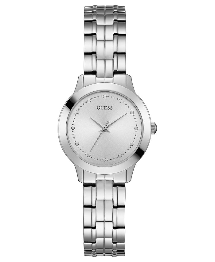 GUESS Women's Stainless Steel Bracelet Watch 30mm - Macy's