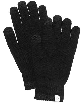 Alfani Men's Space-Dyed Gloves, Created for Macy's - Macy's