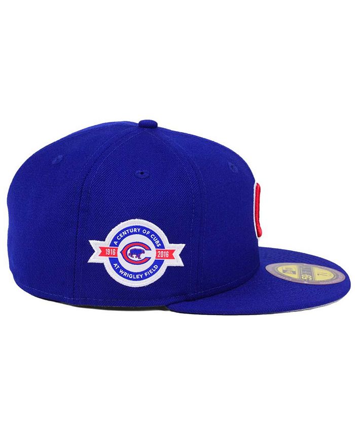 New Era Chicago Cubs Ultimate Patch Collection Anniversary 59FIFTY Cap ...
