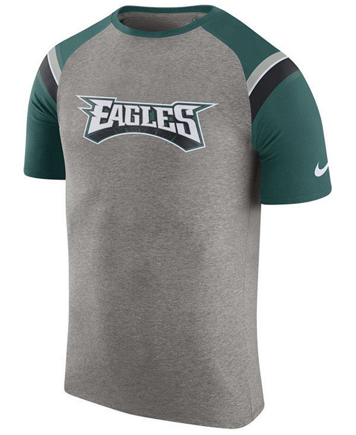 Nike Men's Philadelphia Eagles Enzyme Shoulder Stripe T-Shirt - Macy's