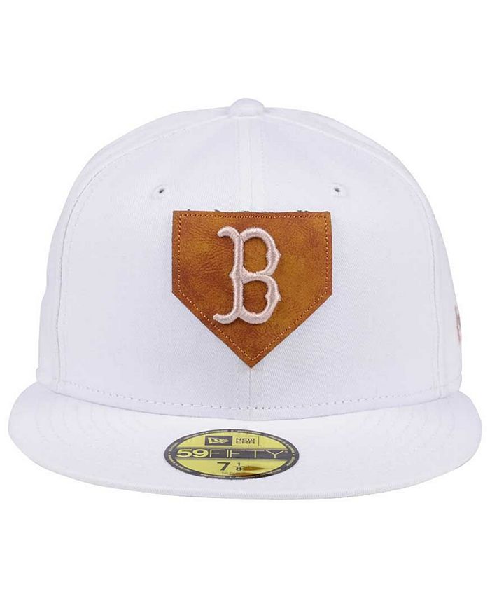 New Era Boston Red Sox The Logo of Leather 59FIFTY Cap Macy's