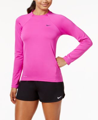 nike long sleeve swim shirt