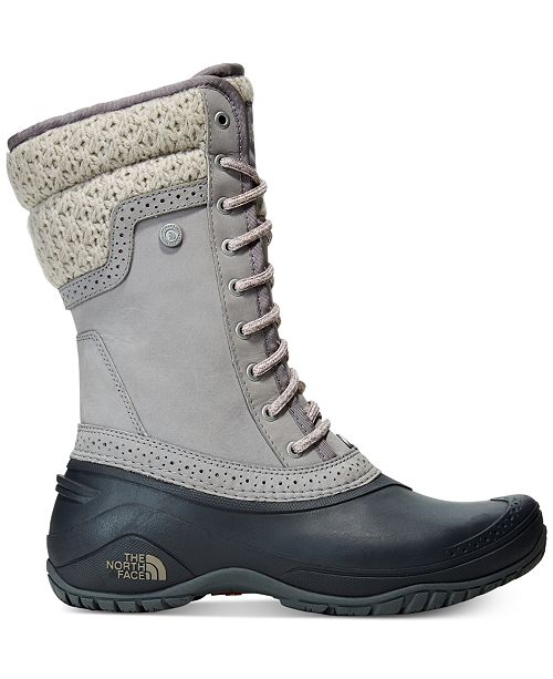 The North Face Women&#39;s Shellista Waterproof Winter Boots - Boots - Shoes - Macy&#39;s