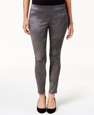 Alfani - Glitter Skinny Pants