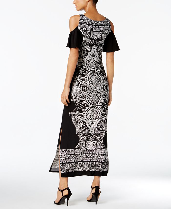 MSK Cold Shoulder Maxi Dress Macy s
