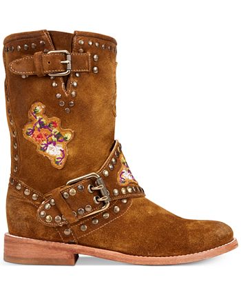 Frye nat sales flower engineer boot