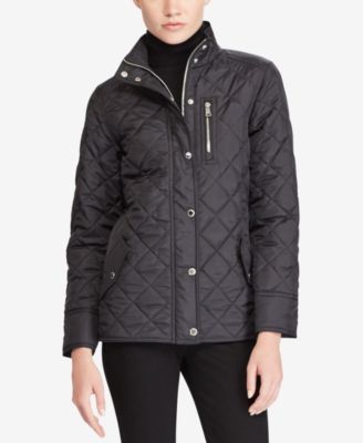 ralph lauren petite quilted jacket