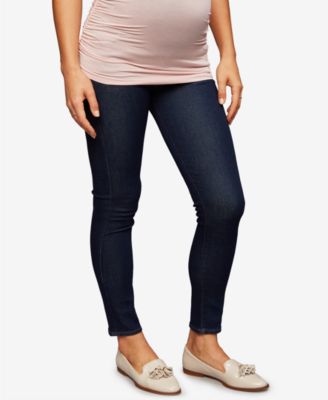 thumbnail image 2 of Hybrid & Company Maternity Jeans - Stretch Skinny Jeans With Belly Band PM4822SX 2 of 10