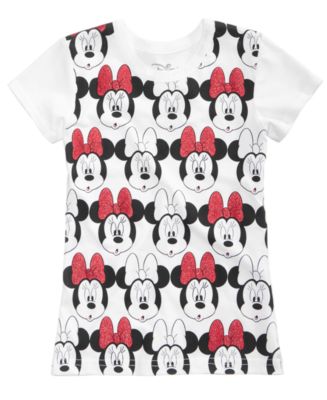 Disney Minnie Mouse Cotton T-Shirt, Little Girls - Macy's