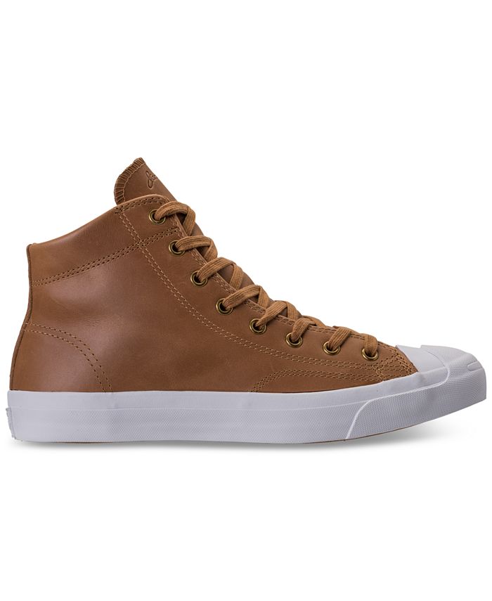 Converse Men's Jack Purcell High Top Casual Sneakers from Finish Line ...