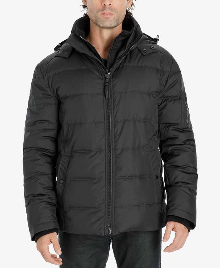 Michael Kors Men's Quilted Bib Parka & Reviews - Coats & Jackets - Men ...