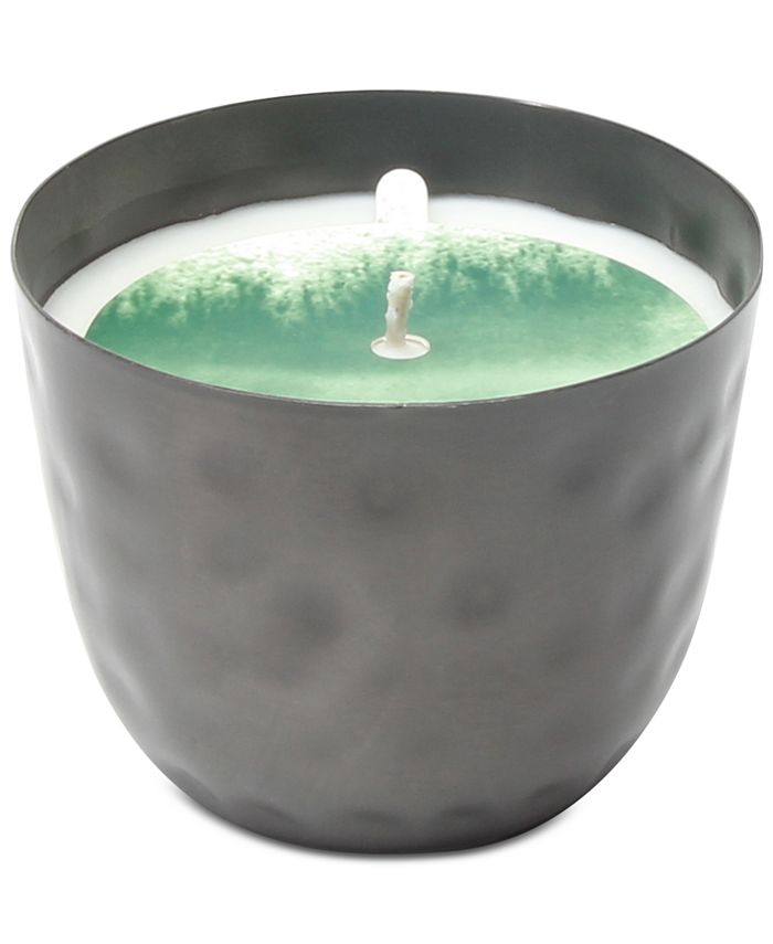 Illume Styled Habitat by Fig & Oud Hammered Metal Candle, Created For