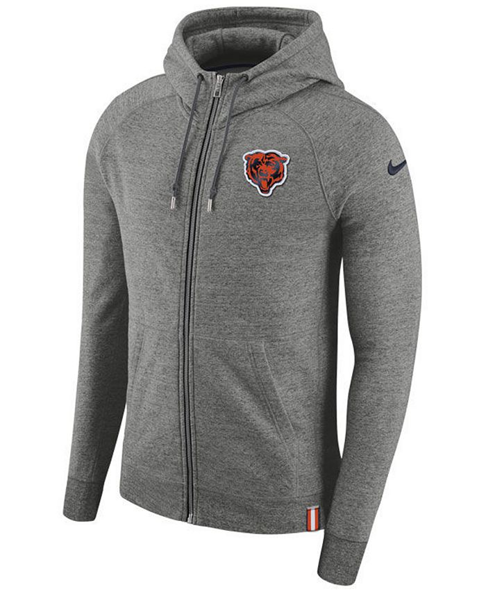 Nike Men's Chicago Bears Full-Zip Hoodie - Macy's