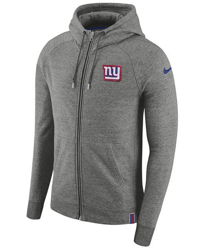 Nike Men's New York Giants Full-Zip Hoodie - Macy's