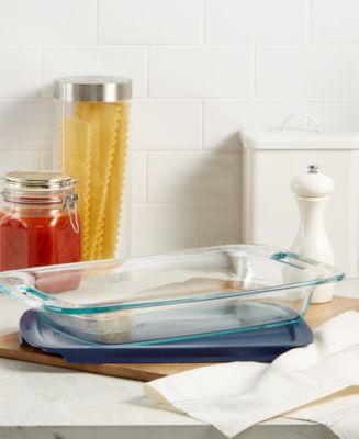 Pyrex Easy Grab 3-Qt. Covered Baking Dish - Macy's