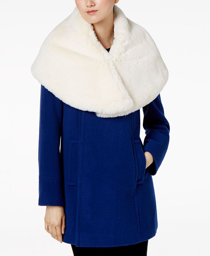 Vince Camuto Faux Fur Stole Macy's