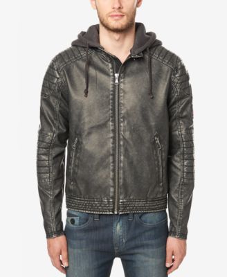 buffalo david bitton hooded jacket